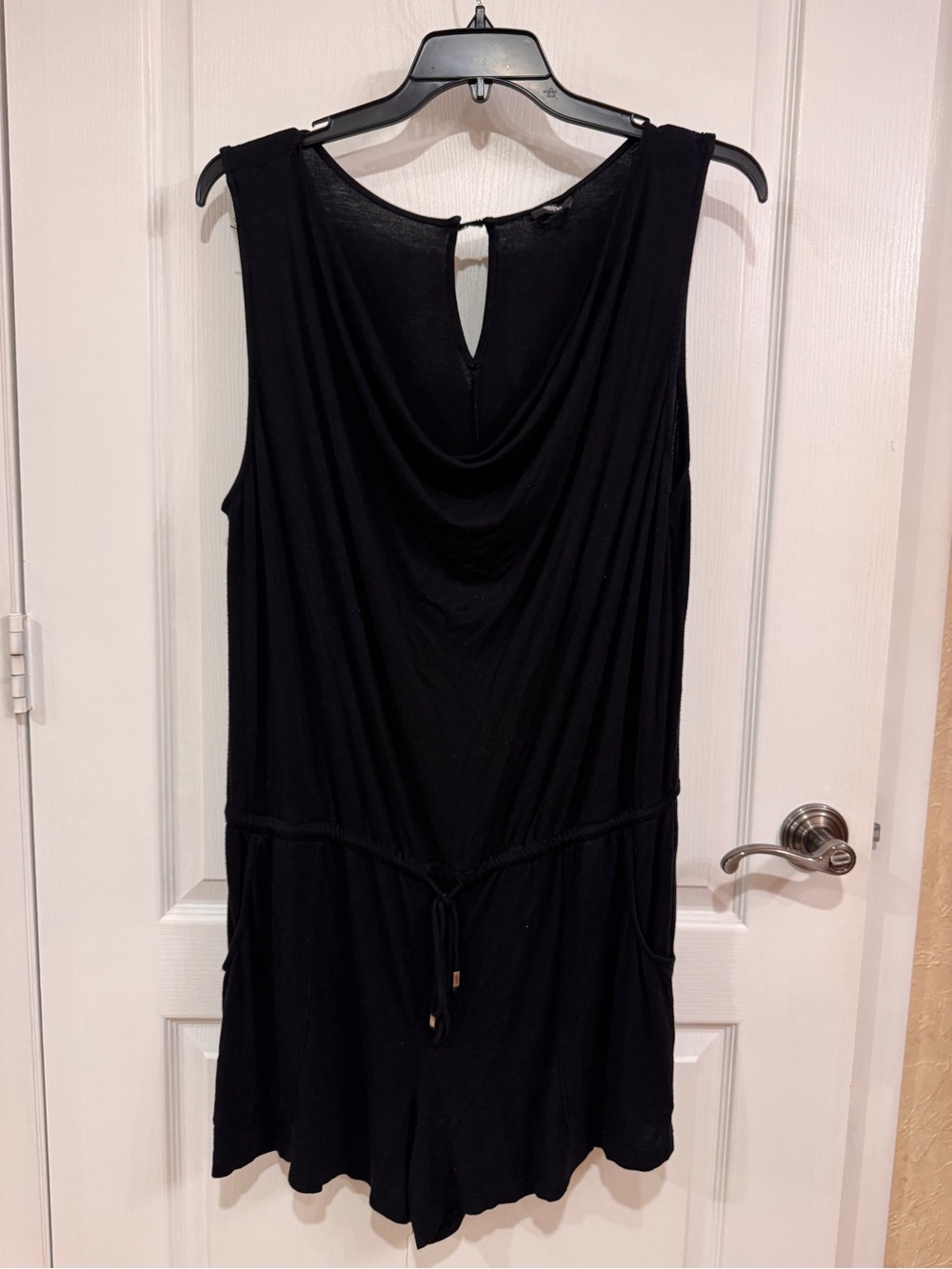 Mossimo Supply Co. Black Sleeveless Romper Shorts